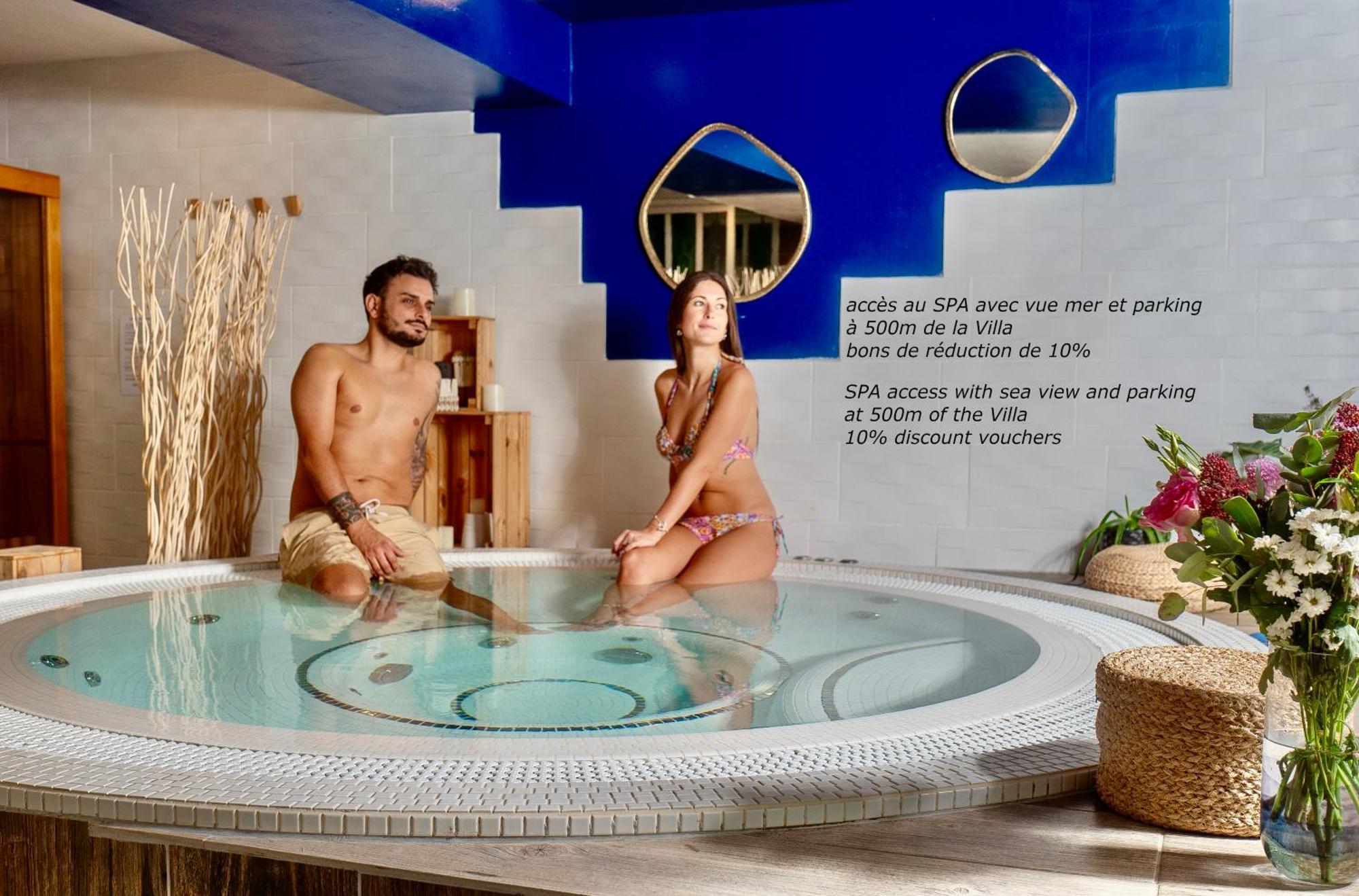 Blue Summer Vibes Mini Studio For Two, Ac, Parking, Beach At 50M, Spa Access -2 La Ciotat Kültér fotó